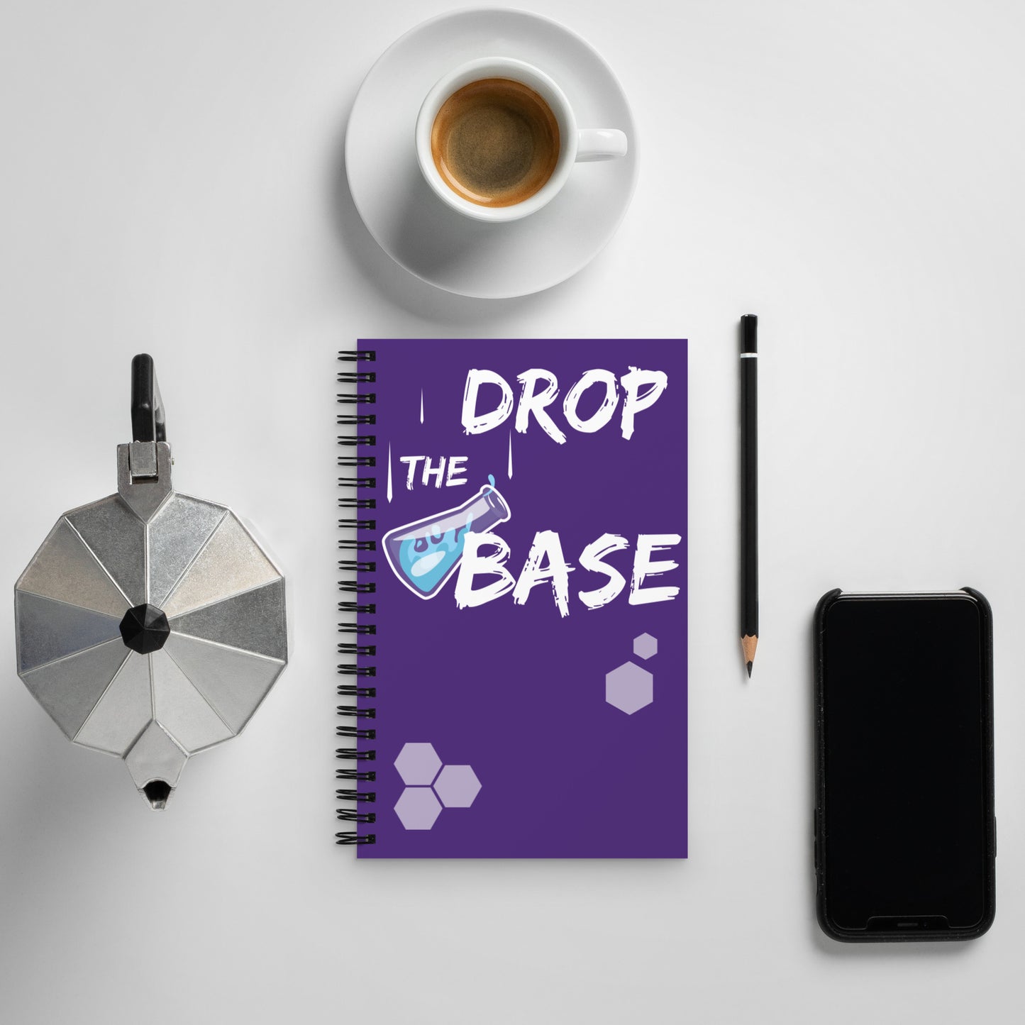 Drop The Base Vector Notebook Evil Laboratory