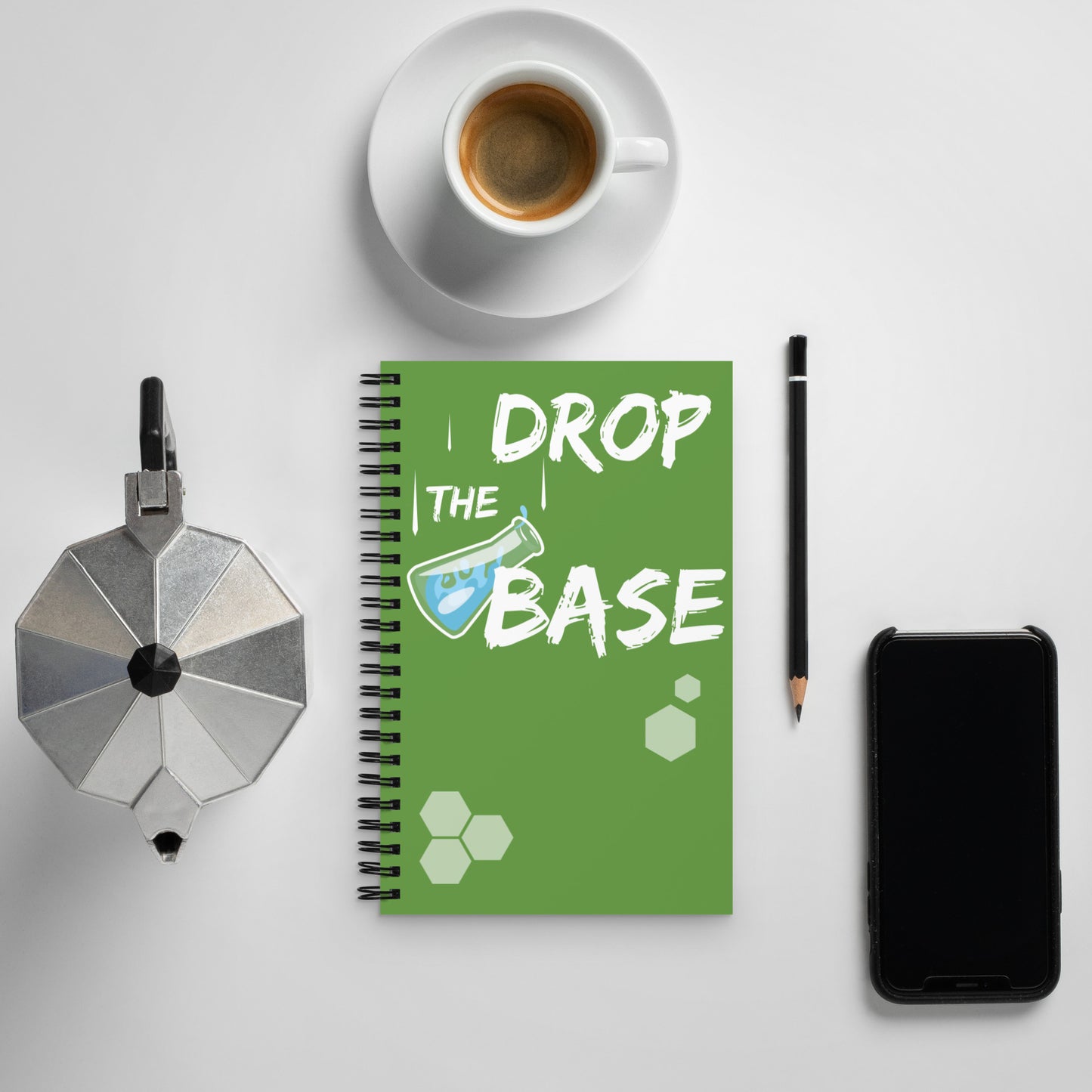 Drop The Base Vector Notebook Evil Laboratory