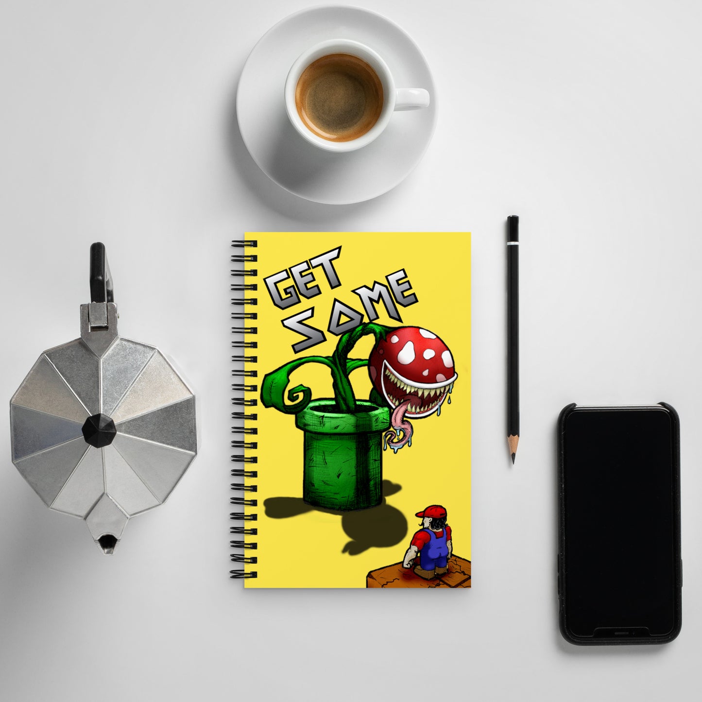 Get Some Vector Notebook Evil Laboratory