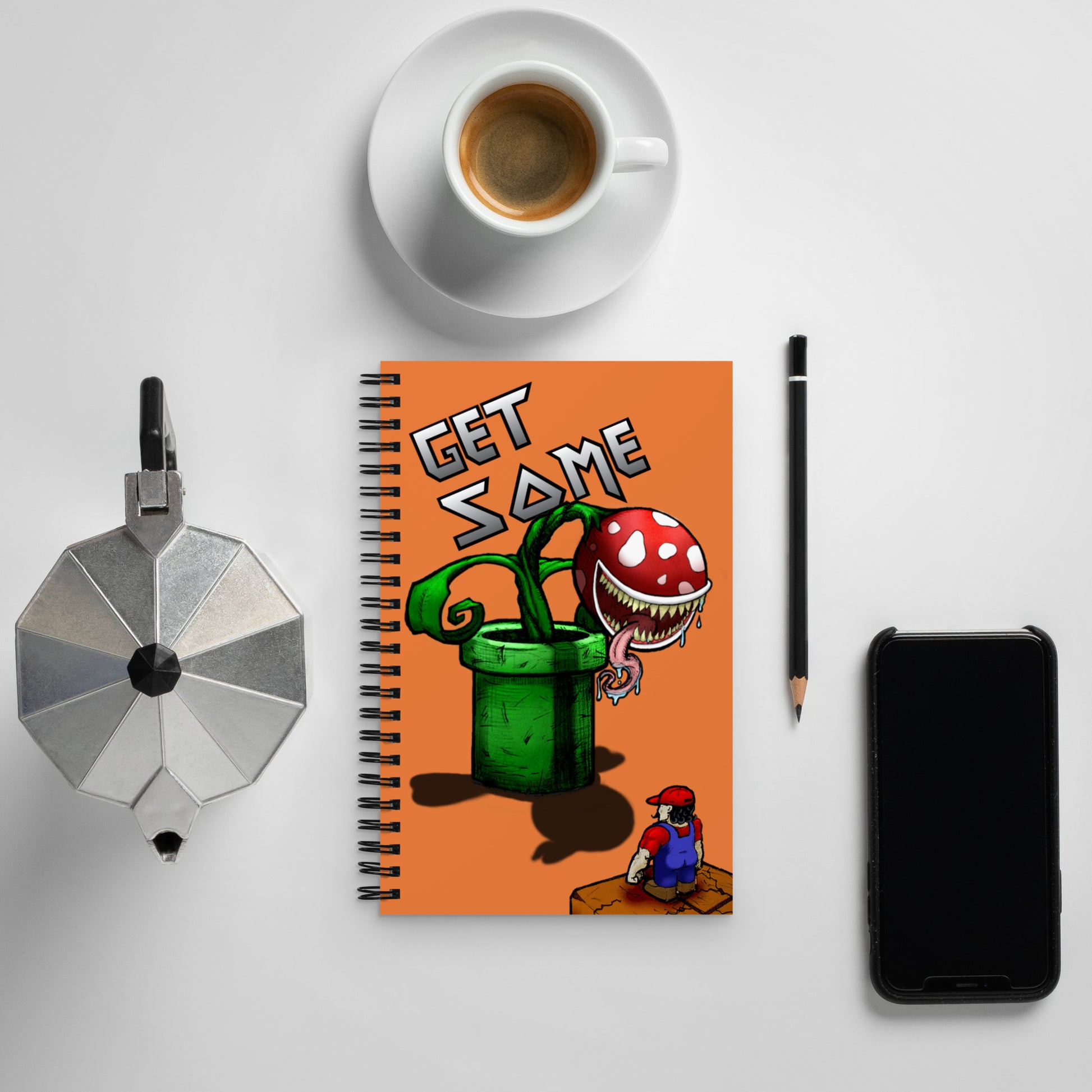 Get Some Vector Notebook Evil Laboratory